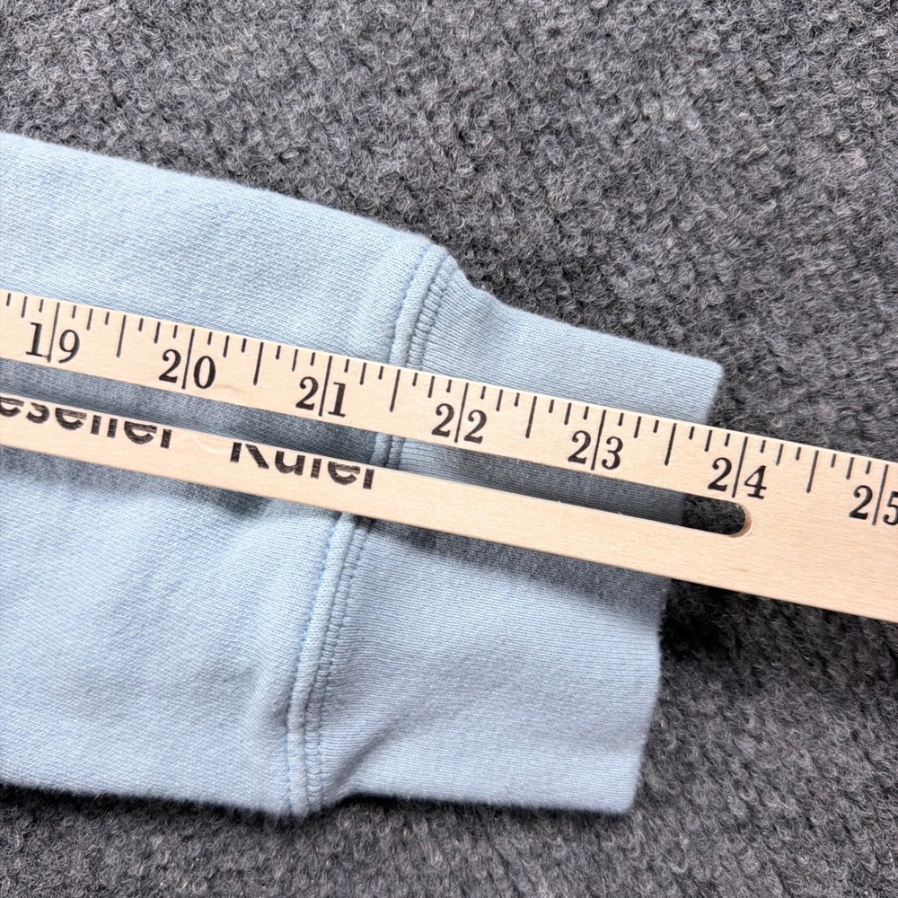 Vintage Disney Eeyore Hoodie Juniors Medium 7/9 Blue Sharing is Caring Graphic - Picture 9 of 11